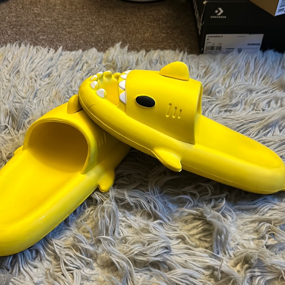 Cloud Shark Slides for Adult Unisex, Shark Slippers